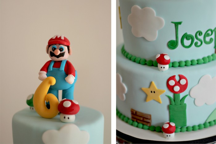 The Couture Cakery - Super Mario Birthday Cake