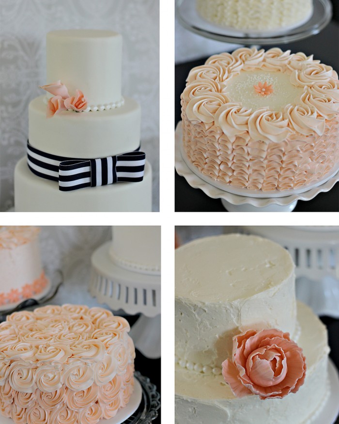 The Couture Cakery - Ryan and Geetha's wedding cakes