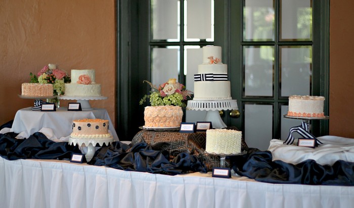 The Couture Cakery - Ryan and Geetha's wedding cakes