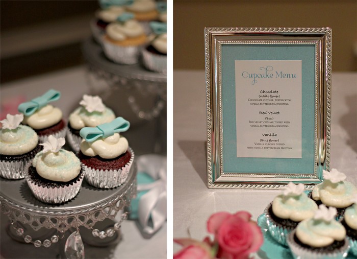The Couture Cakery - Tiffany Theme Cupcakes