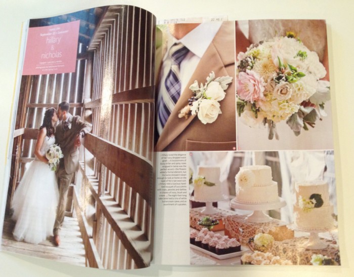 The Couture Cakery - Wedding Cake. Featured in The Knot Magazine.