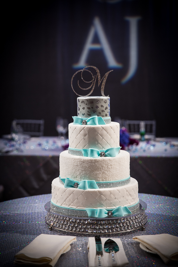 The Couture Cakery - Tiffany Theme Wedding Cake