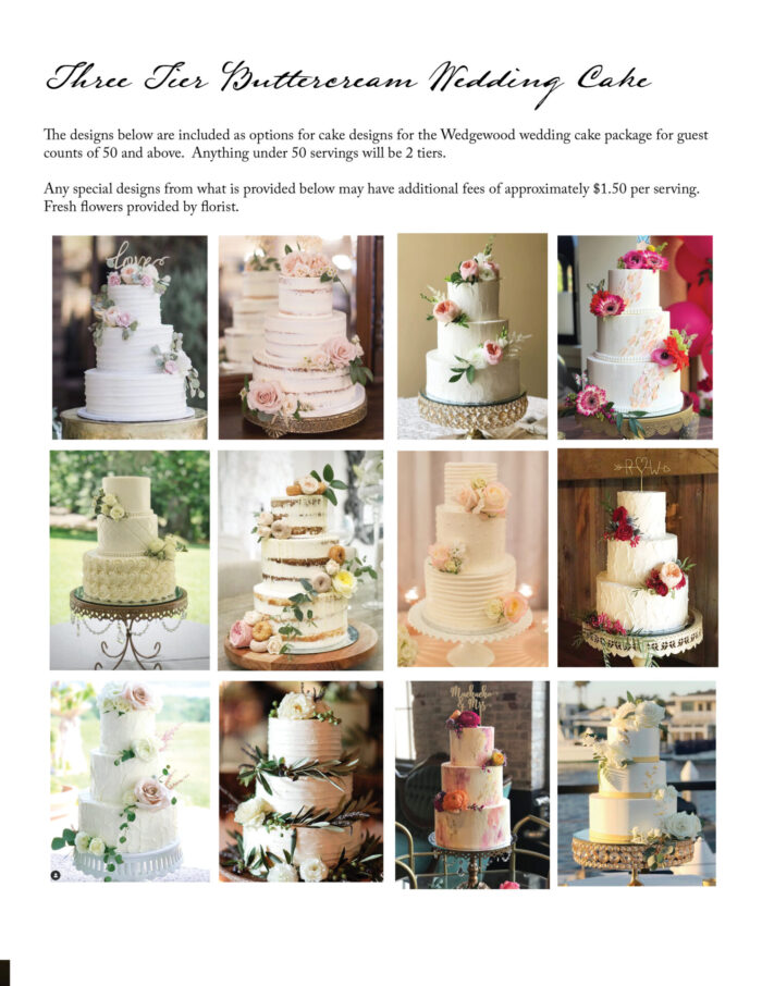 Wedgewood Wedding Cakes